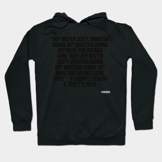 the office funny quote Hoodie by CreationsByAme